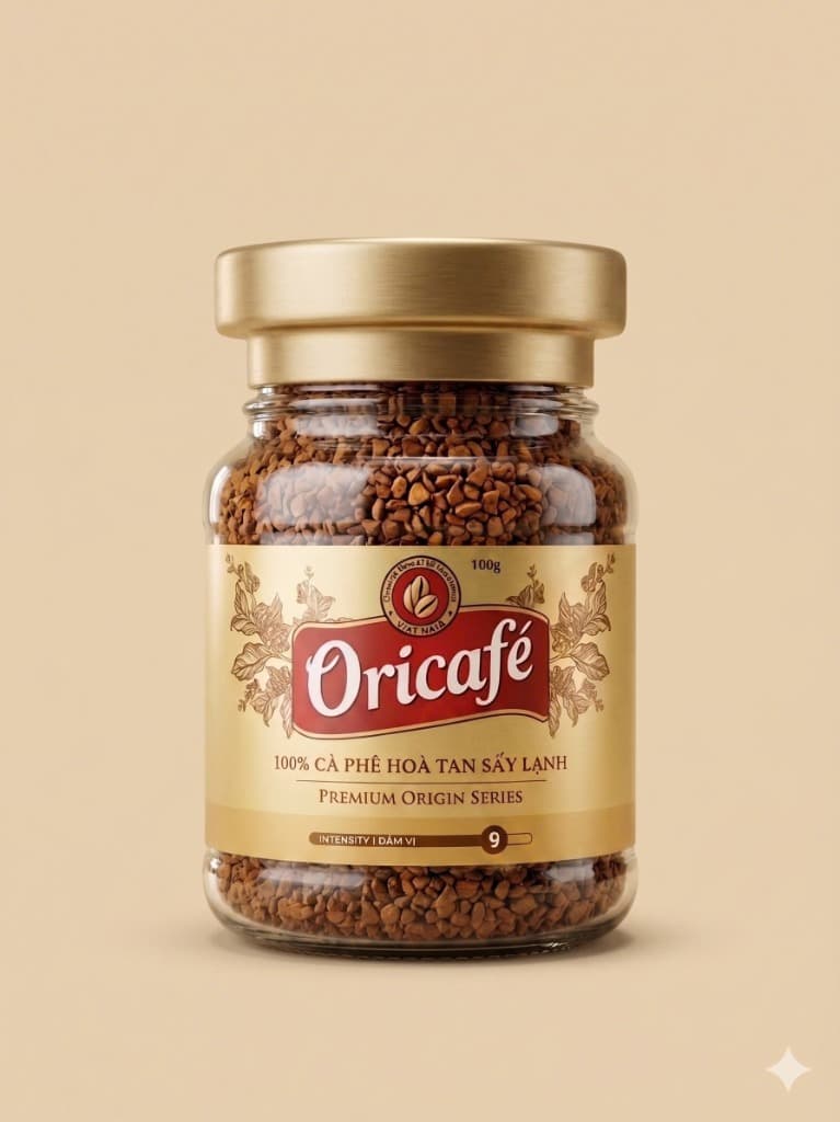 Oricafé Premium Freeze-Dried Coffee Jar